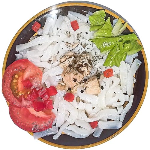 macarrones de konjac keto