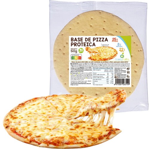 base de pizza proteica