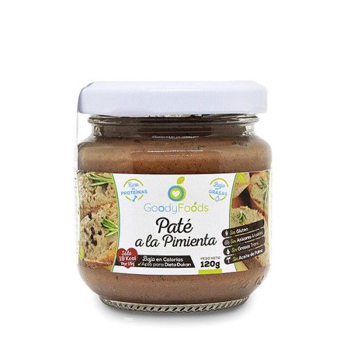 Paté proteico a la pimienta 120g