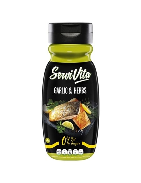 salsa de ajo servivita