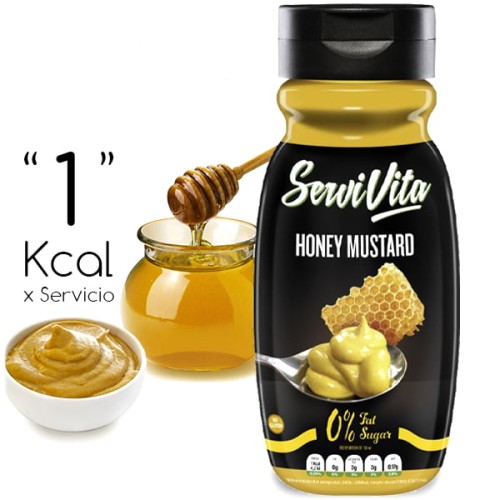 salsa miel y mostaza servivita