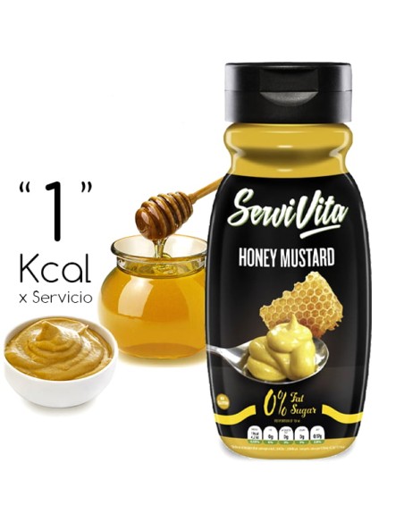 salsa miel y mostaza servivita