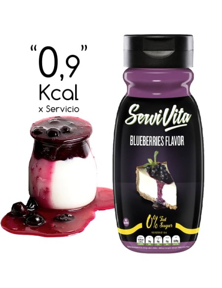 sirope de arandanos serivita
