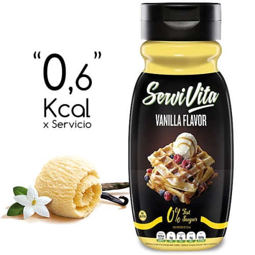 sirope vainilla servivita