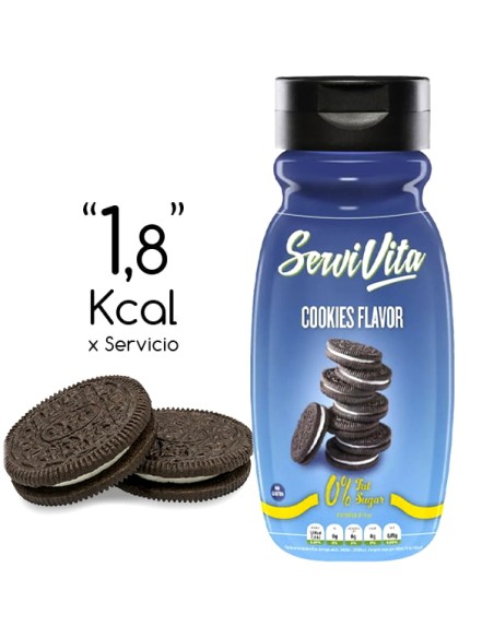 sirope de cookies servivita