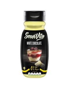 sirope de chocolate blanco servivita