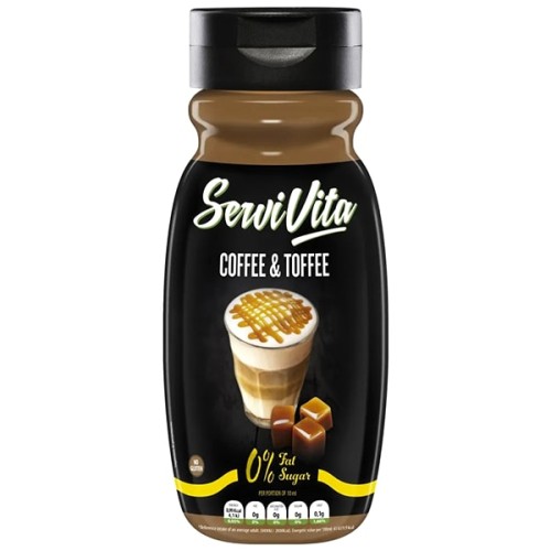 sirope de cafe y toffee servivita