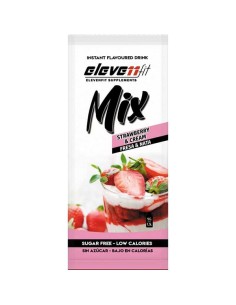 bebida mix fresa con nata