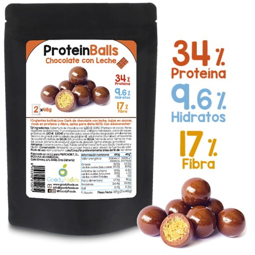 protein balls milk chocolate