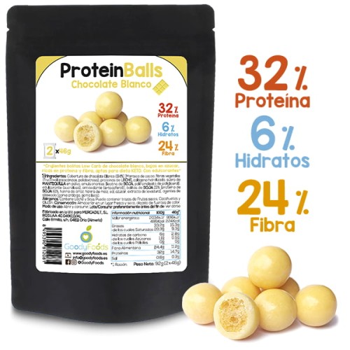 protein balls white chocolate