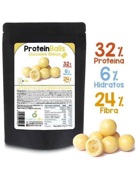 protein balls white chocolate