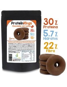 protein rings chocolate con leche