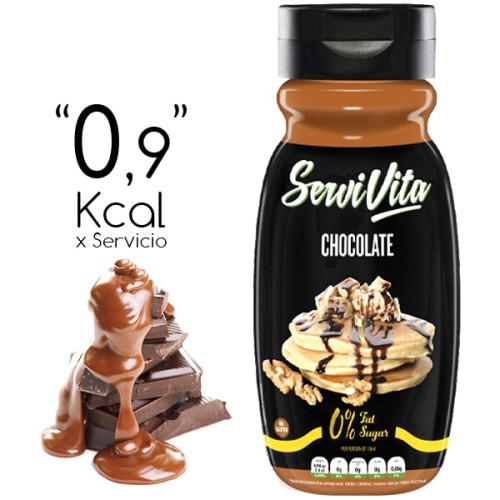 sirope de chocolate servivita