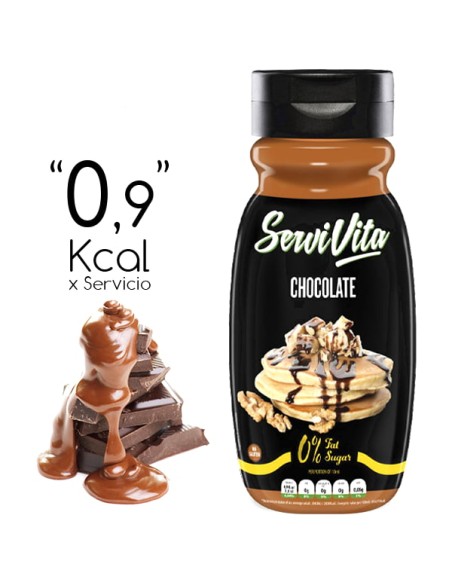 sirope de chocolate servivita