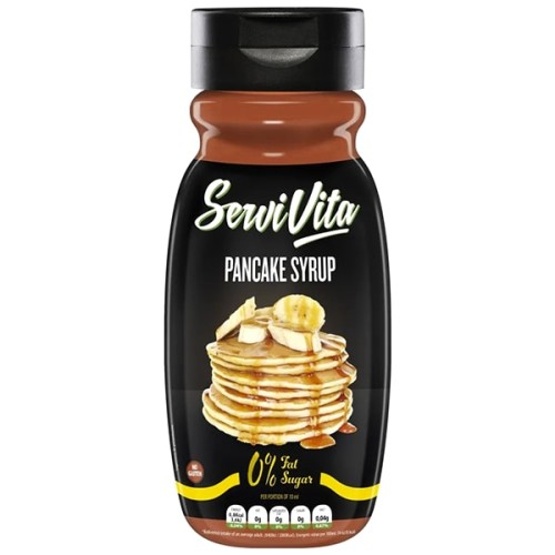 sirope de caramelo pancakes servivita