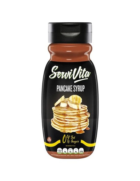 sirope de caramelo pancakes servivita