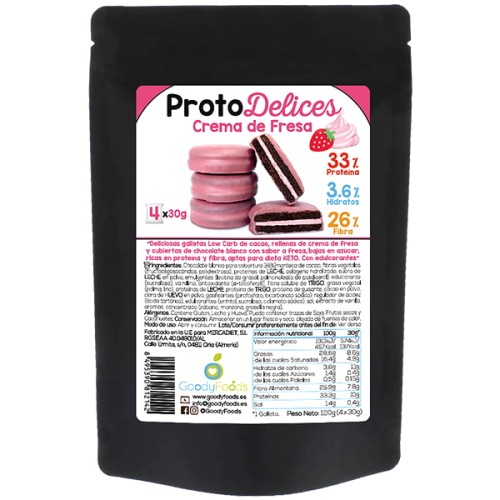 ProtoDelices crema de Fresa 120g