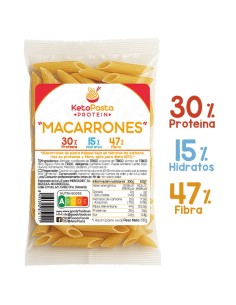 macarrones proteicos ketopasta