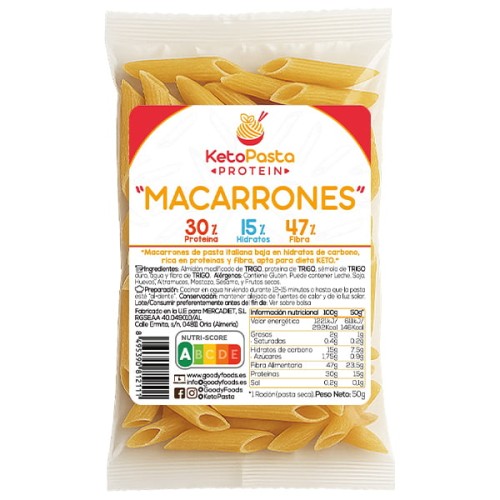 macarrones proteicos low carb