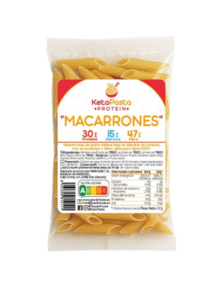 macarrones proteicos low carb