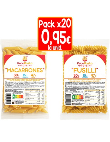 pasta proteica oferta