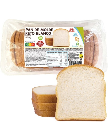 pan de molde proteico low carb