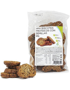 Mini Biscotes Proteicos con semillas 100g